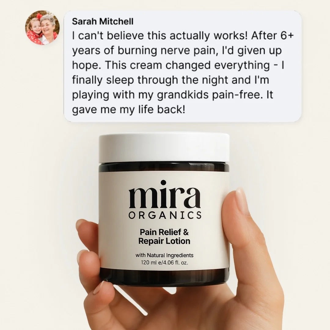 Mira Pain Relief & Repair Lotion – Mira Organics
